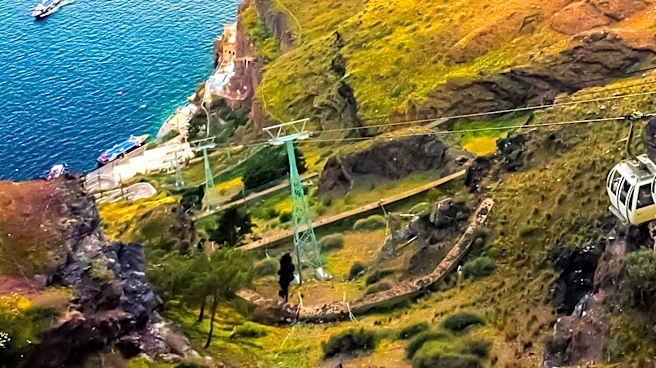 Santorini, Greece, Featured as Cruise Destination with Rich History and Wine Culture