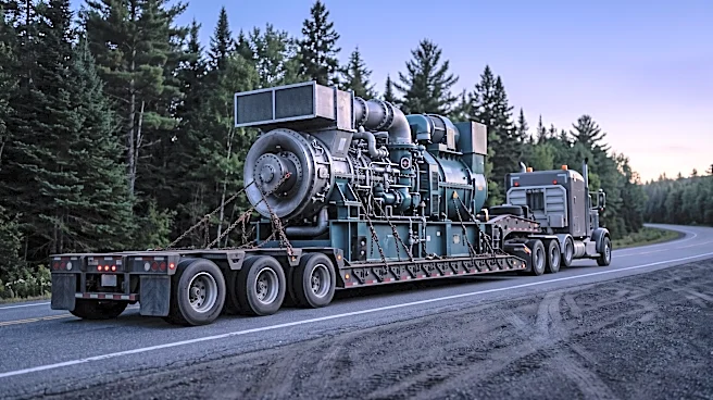 Second 'Superload' Transporting Former Mill Equipment Begins Journey from Jay to South Portland