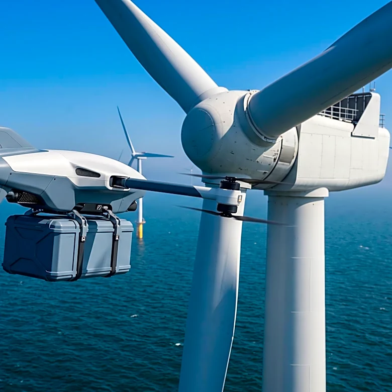 Ørsted Completes Cargo Drone Trial for Offshore Wind Turbine Maintenance