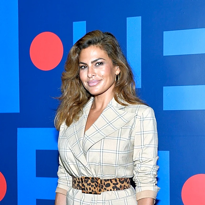 Eva Mendes Shares Childhood Photo, Sparking Fan Nostalgia for Nameplate Necklaces