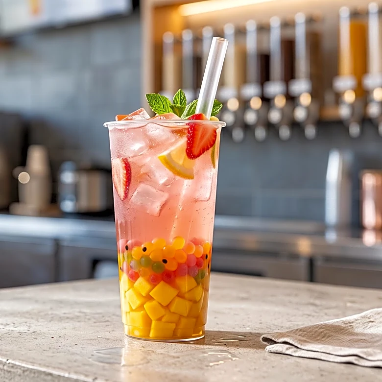New Self-Serve Bubble Tea Shop with 18 Toppings Opens in Burnaby