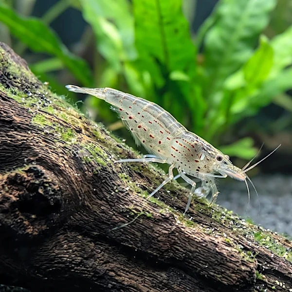 Amano Shrimp Recognized for Algae Grazing in Freshwater Aquariums