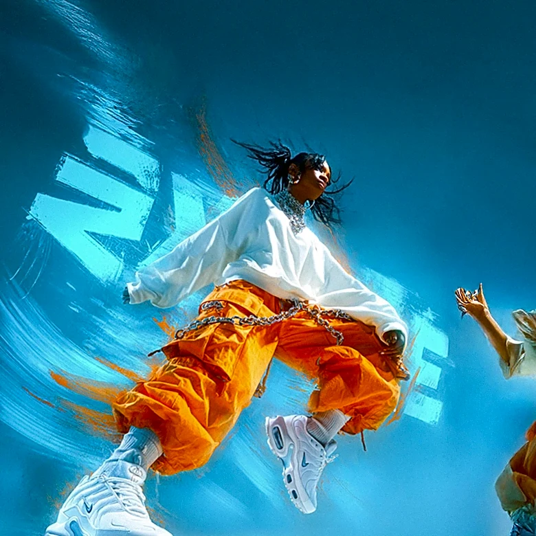 Lisa Featured in Nike Sportswear's Moon Shoe Campaign, Highlighting Global Journey
