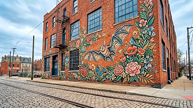Missoula Artist Lillian Nelson Transforms Historic Building with Floral Mural