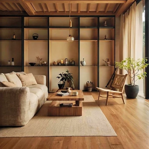 Japandi Style Blends Japanese Simplicity with Scandinavian Comfort in Interior Design