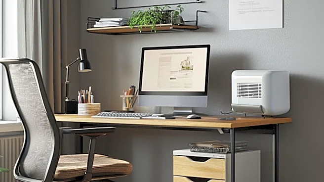 Effective Home Office Setup Emphasizes Comfort and Productivity in Small Spaces