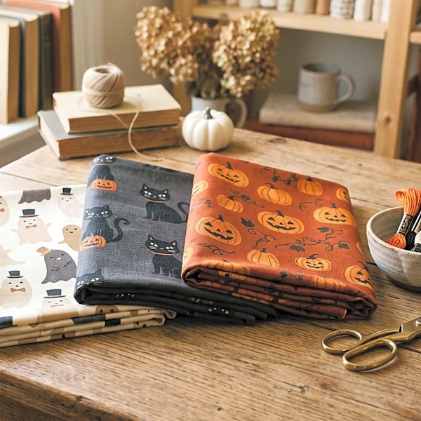 New Halloween Fabric Collections and Craft Projects Released for Spooky Season