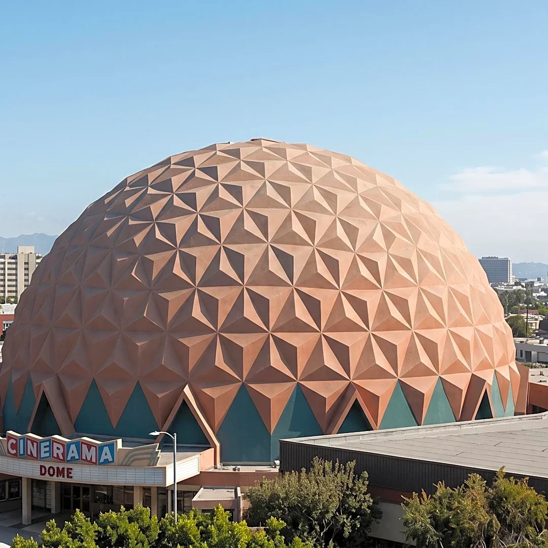 Iconic Hollywood Cinerama Dome Unveils Retro Makeover Ahead of Reopening