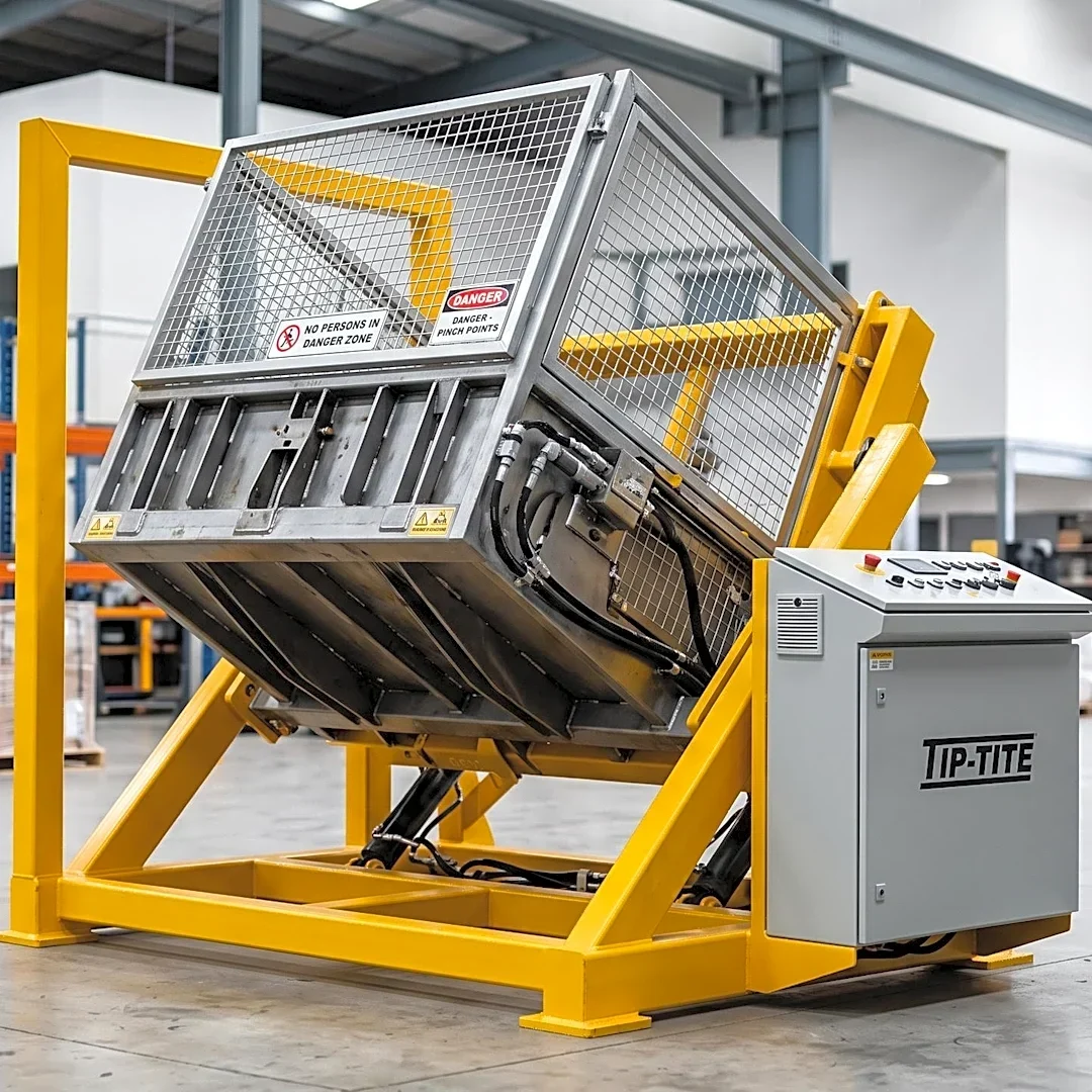 Flexicon Introduces New Box Dumper with Non-Contact Locking System for Material Handling