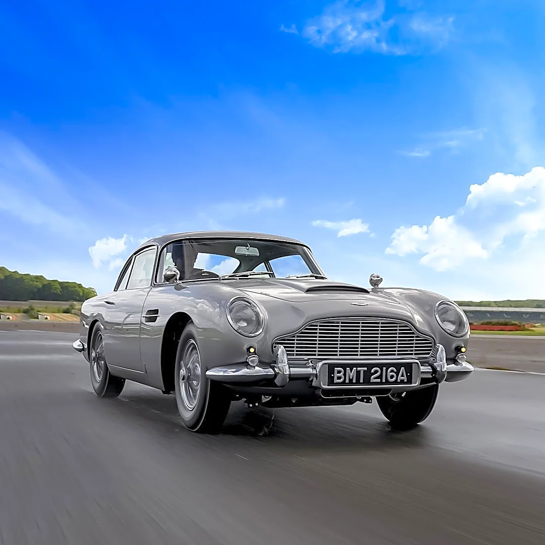 1965 Aston Martin DB5, James Bond's Iconic Car, Undergoes Road Test After Refurbishment