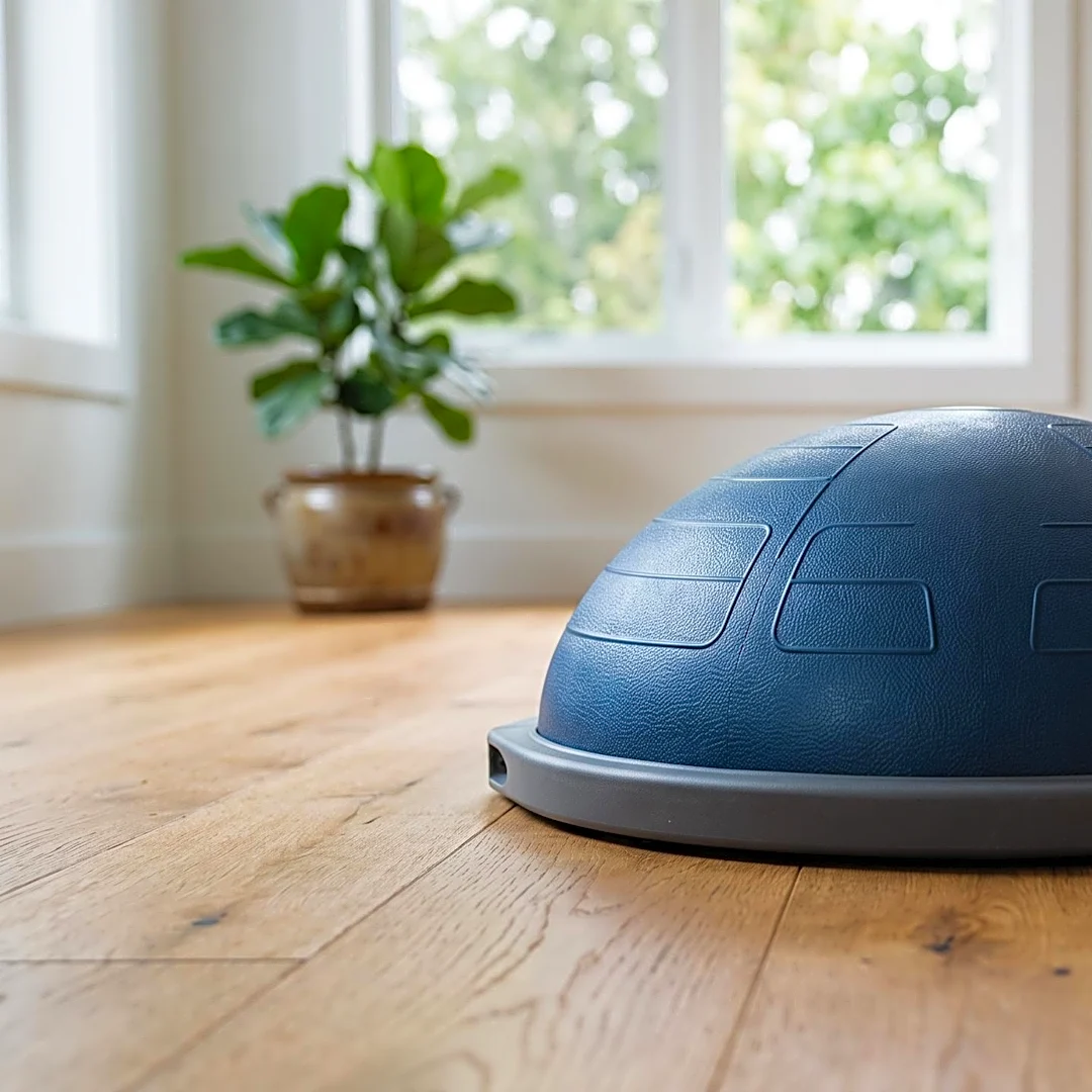 86-Year-Old Fitness Icon Erika Rischko Demonstrates Advanced Bosu Ball Core Workout