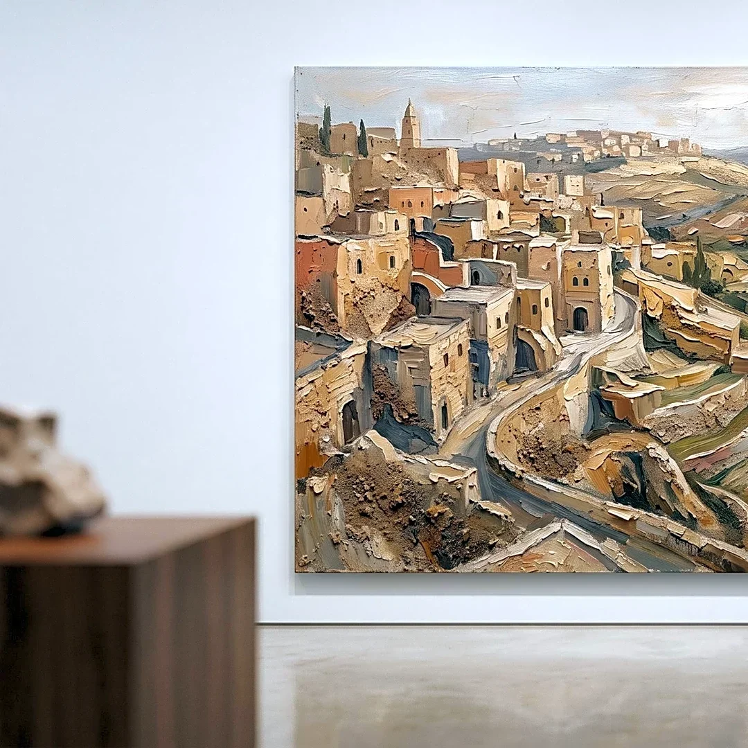 Artist and Philanthropist Barbara Hines Opens First Israeli Exhibition, 'Jerusalem in My Soul'