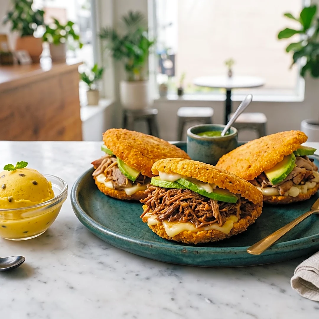 Chainsaw Cafe in Los Angeles Garners Acclaim for Venezuelan Arepas and Unique Ice Cream
