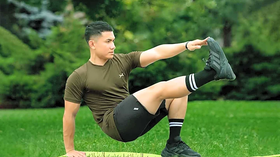 StrongTek Wooden Balance Board Improves Balance and Core Strength for Users