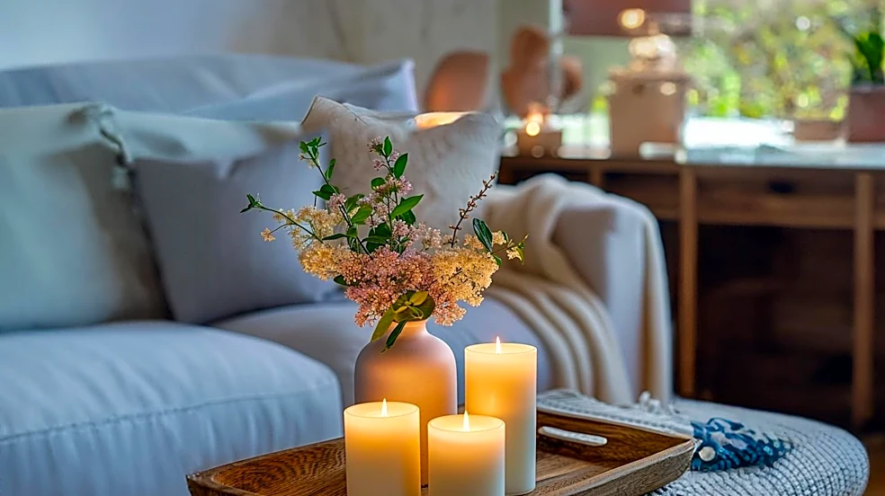 Warm White Lighting Recommended for Cozy Living Room Ambiance