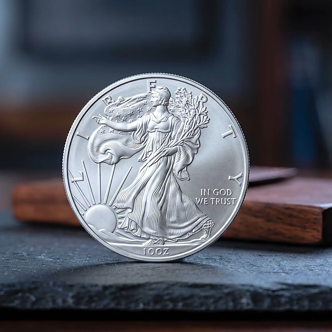 U.S. Mint's Silver American Eagle Coin Guaranteed for Purity and Weight