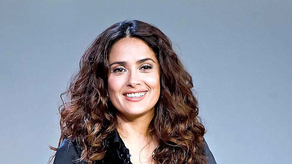 Salma Hayek's Before-and-After Photos Spark Speculation of Surgical Intervention Despite Denials