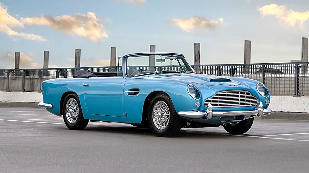 1979 Aston Martin V8 Volante Series 1, Owned by Film Producer James G. Robinson for Four Decades, Showcases British Craftsmanship