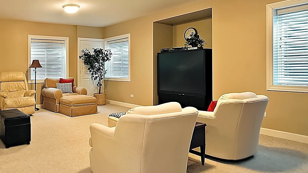 New England Homes Feature Sophisticated Multipurpose Basement Renovations