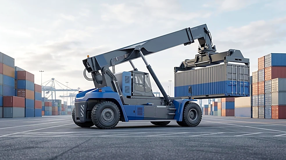 Hyster Delivers Hydrogen-Powered ReachStacker to Rotterdam Shortsea Terminals for Decarbonization Project