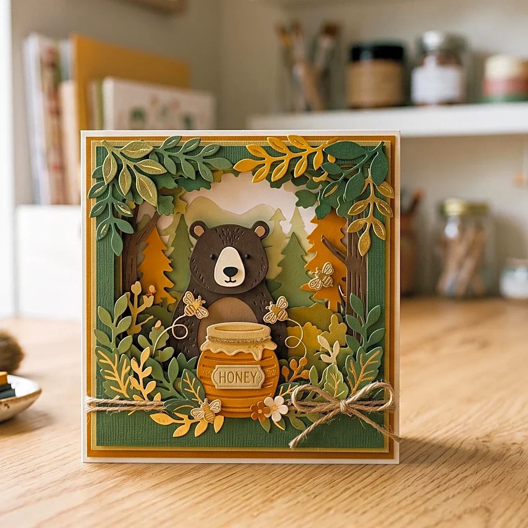 Kat Scrappiness Features 'A Little Honey, A Lot of Trouble' Card Design