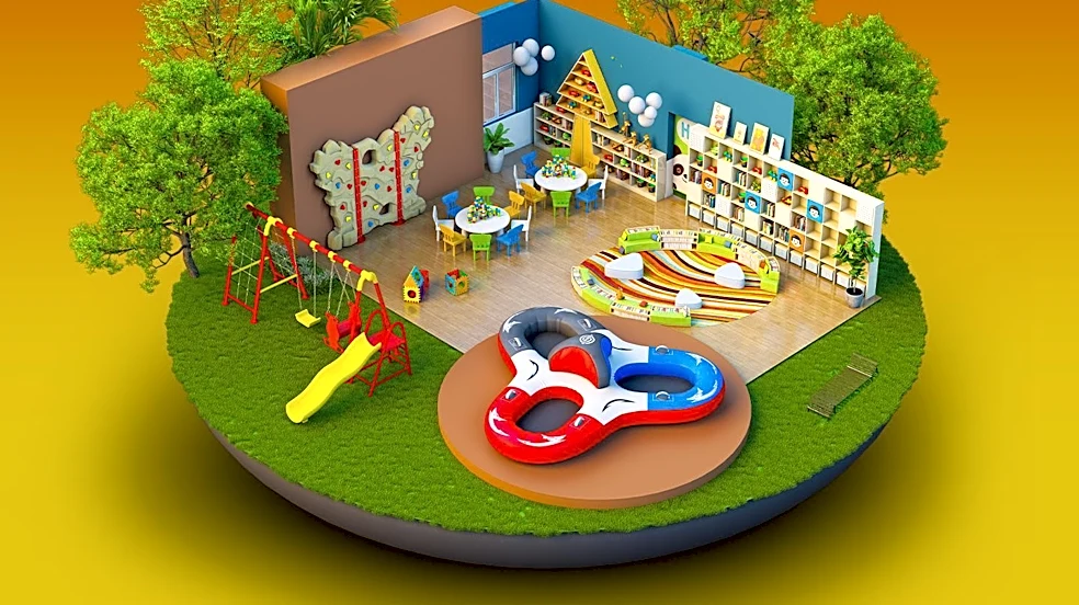 Kids Quest at Santa Fe Station Offers Hourly Child Care and Play Center Services