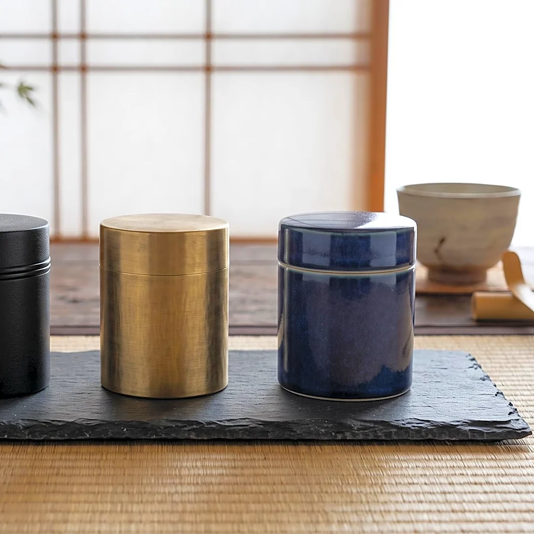 Japanese Tea Canisters Offer Advanced Preservation for Tea and Other Goods
