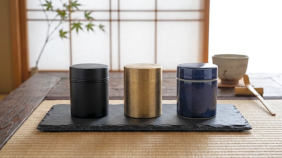 Japanese Tea Canisters Offer Advanced Preservation for Tea and Other Goods