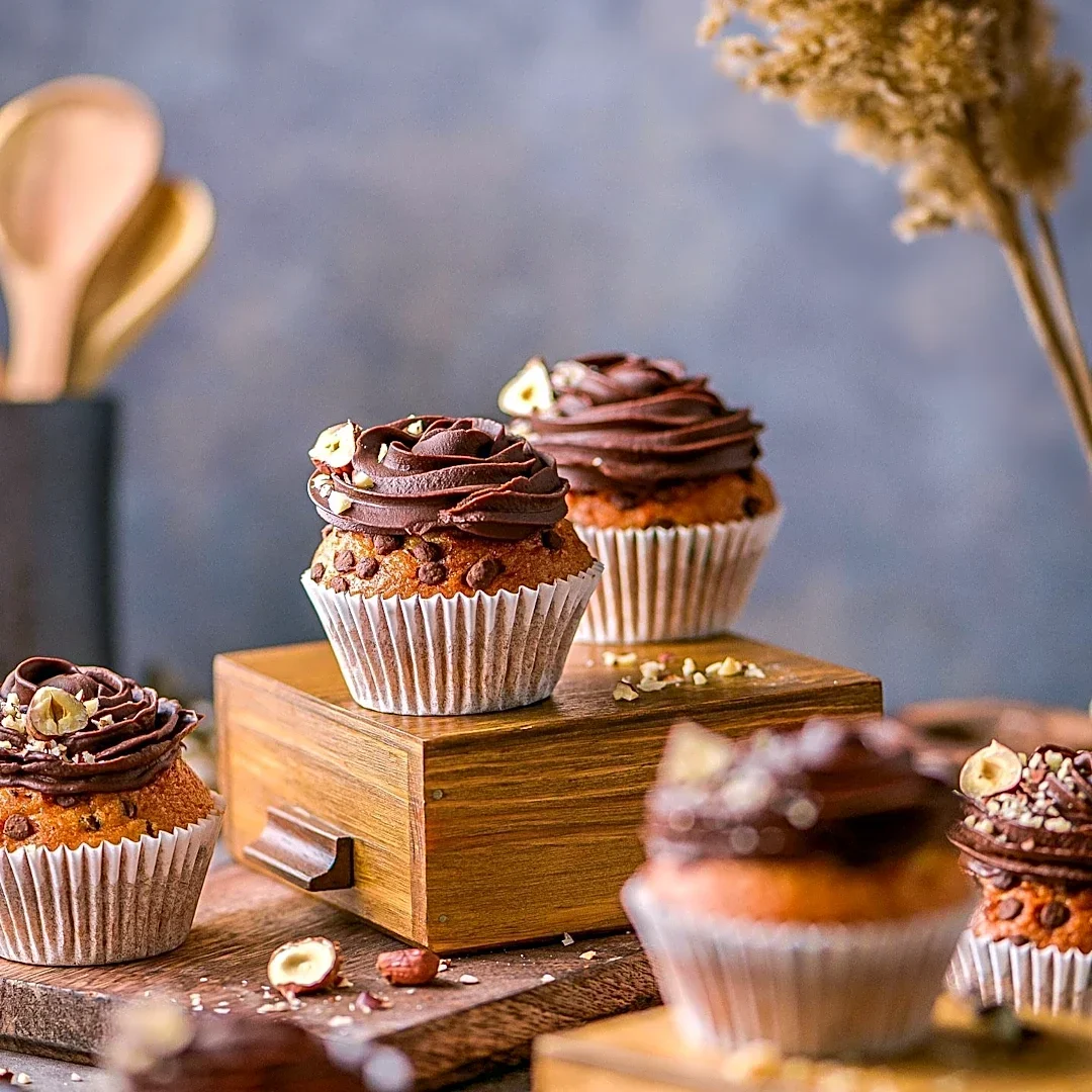 Amoretti Introduces Double Chocolate Monster Cupcakes for Halloween Featuring Black Cocoa and Hazelnut Filling