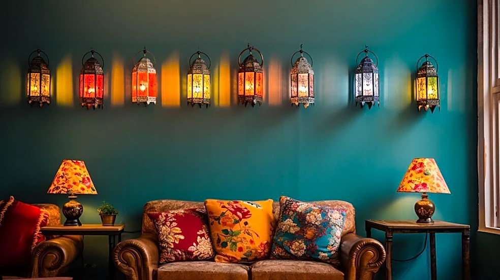 GalleryPlanner Introduces Eclectic Eight-Frame Layout for Tall Living and Dining Room Walls