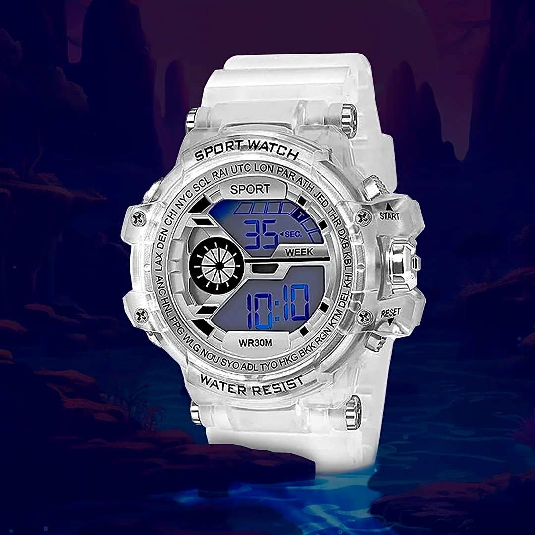 85 Watches Introduces GHOST, a Transparent Digital Watch with Custom Module