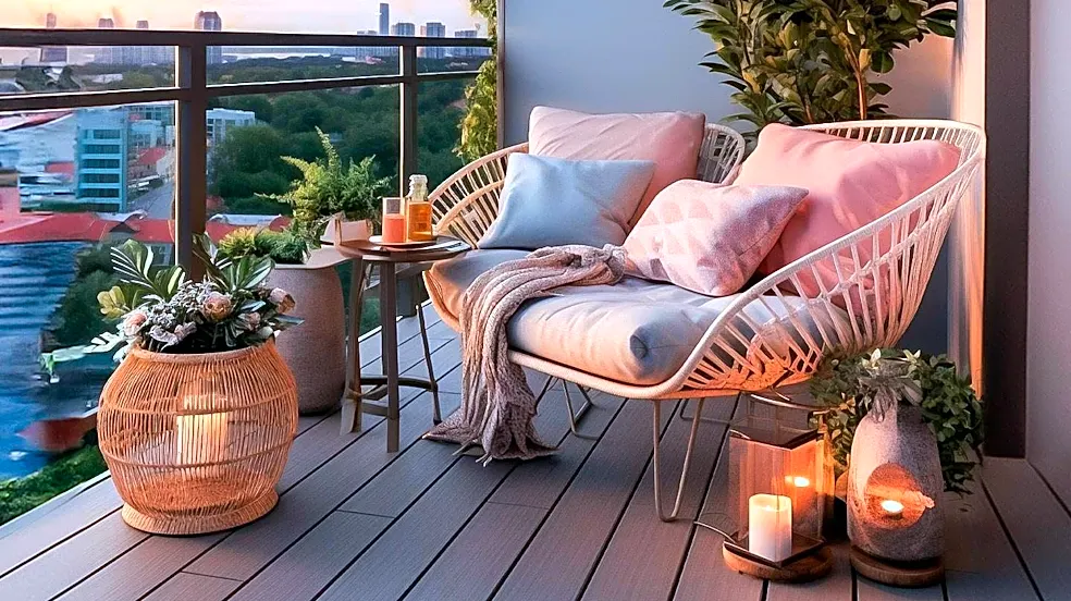 Home Decor Experts Offer Strategies to Maximize Small Balcony Spaces