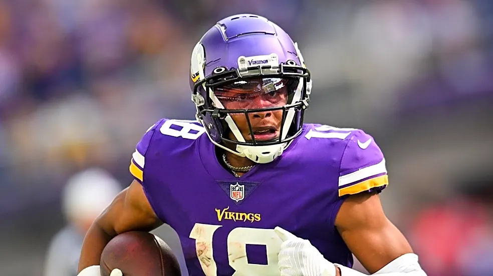 Vikings Wide Receiver Justin Jefferson Returns to Full Practice After Ankle Injury