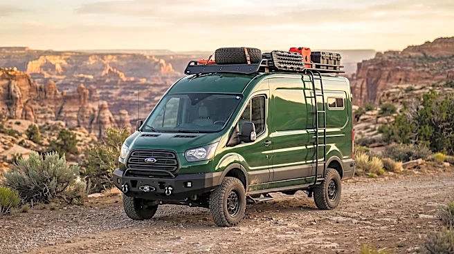 2003 Ford E350 Extended 4x4 Adventure Van with 6.0L Power Stroke Diesel Listed for Sale