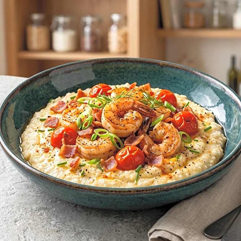 Southern-Style Shrimp Grits Recipe Detailed for Home Preparation