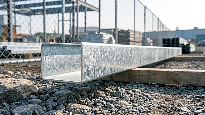 Zinc Coating Protects Steel U-Channels in Outdoor Fencing Applications