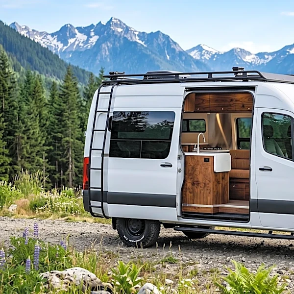 Custom-Built 2018 GMC Savana 2500 HD Van with Extensive Features Listed for Sale