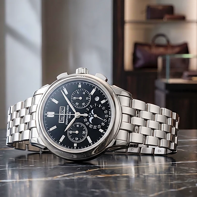 A. Lange Söhne Unveils Limited Edition Datograph Perpetual in Platinum with Bracelet