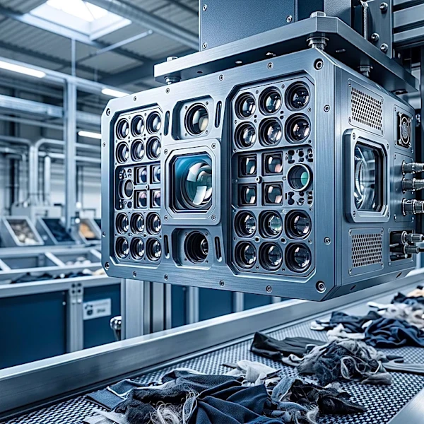 Hyperspectral Imaging System Enhances Shoe Pairing in Textile Recycling