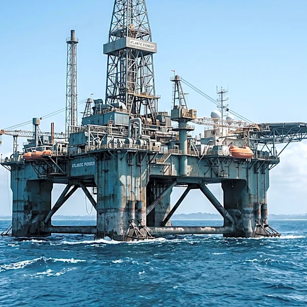 Borr Drilling Rig Sinks Off Gabon Coast, Five Personnel Missing