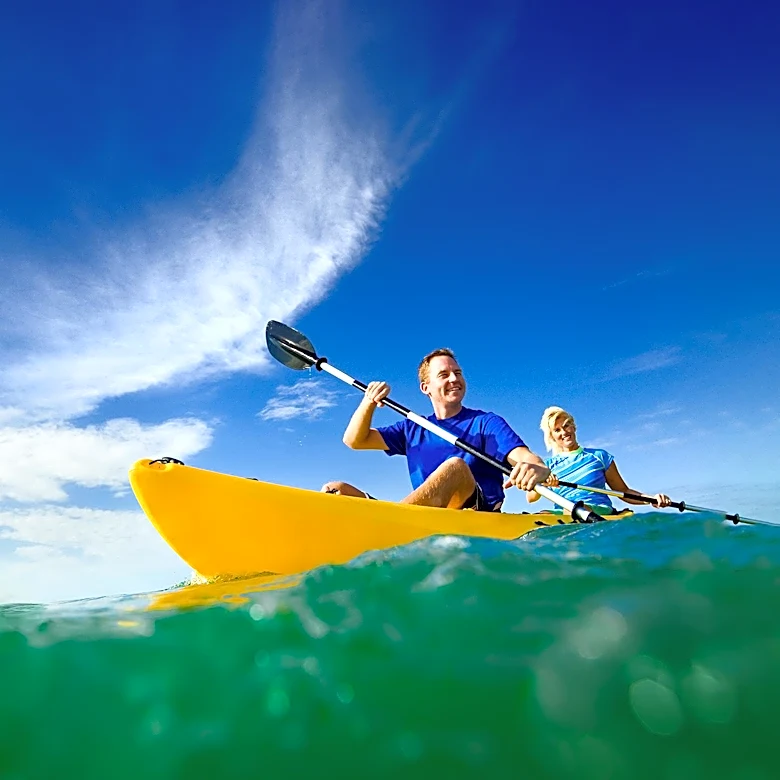 Descanso Beach Ocean Sports Offers Stand-Up Paddleboard and Kayak Rentals on Catalina Island