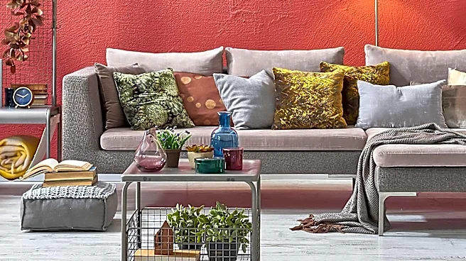 Interior Design Trend 'Color Drenching' Gains Traction with Nuanced Textures