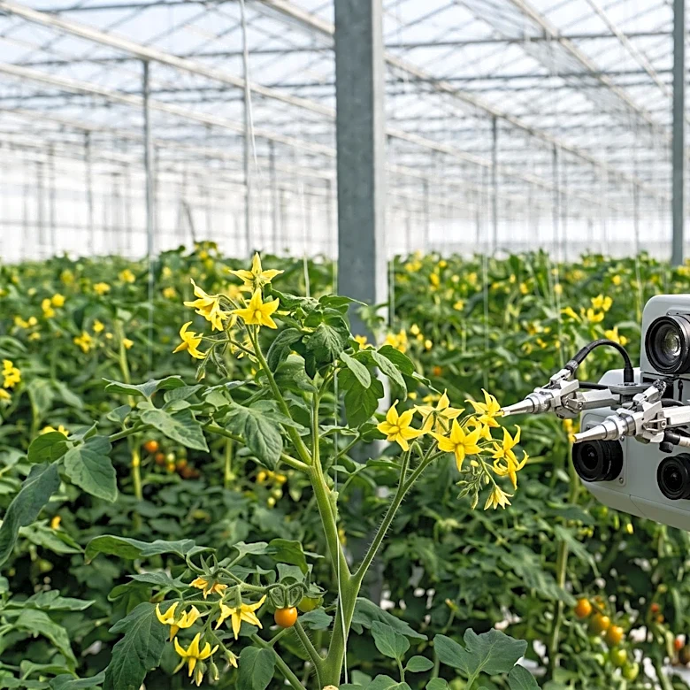 New Autonomous Robot 'Polly' Enhances Tomato Pollination in Greenhouses