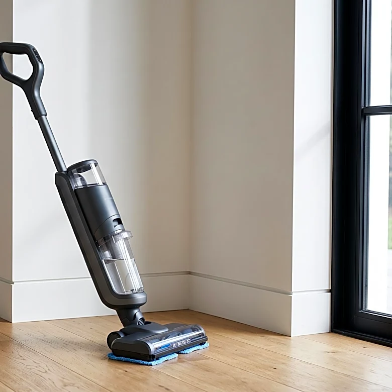 Shark AquaReach WD551 Cordless Hard Floor Cleaner Offers Strong Mopping Performance and Extended Reach