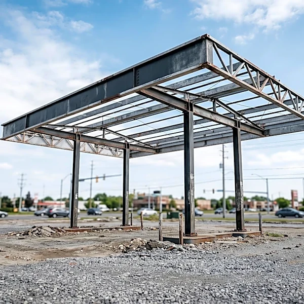 Old Gas Station Demolished in Brighton, Michigan, Paving Way for Redevelopment