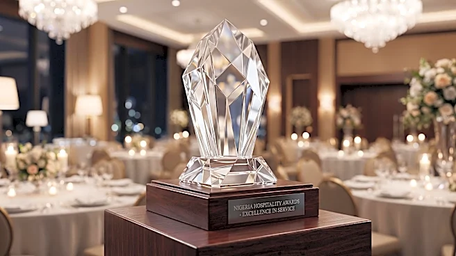 Alain St.Ange Receives Honorary Award at 8th Hospitality Awards Africa in Lagos, Nigeria