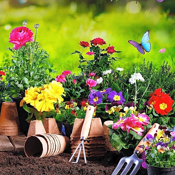 Gardening Guide Details Planning, Planting, and Care for Flower Gardens