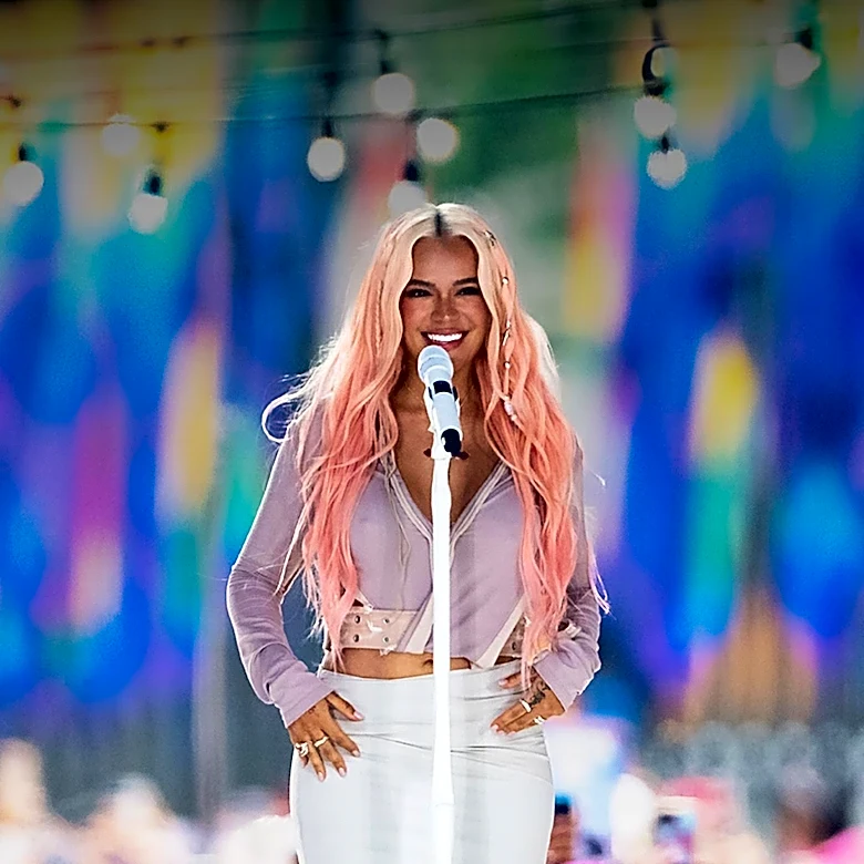 Karol G and Young Miko's Orlando Concert Performance Sparks Social Media Debate