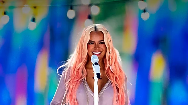 Karol G and Young Miko's Orlando Concert Performance Sparks Social Media Debate