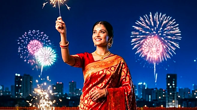 Nisha Ganatra Attends Gold House Diwali Event, Supporting South Asian Arts and Culture